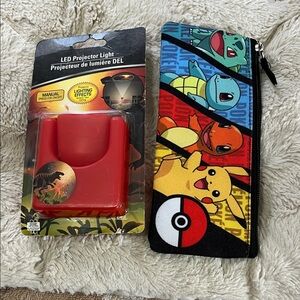 Pokemon Red and Black Character pen Case